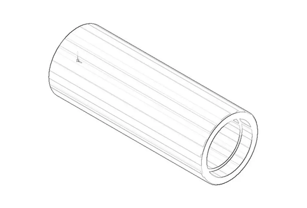 DORNBRACHT Haube ERSATZTEILE 092102024 D. 26 x 68,5 mm Chrom, 092102024-00 Galeriebild 1